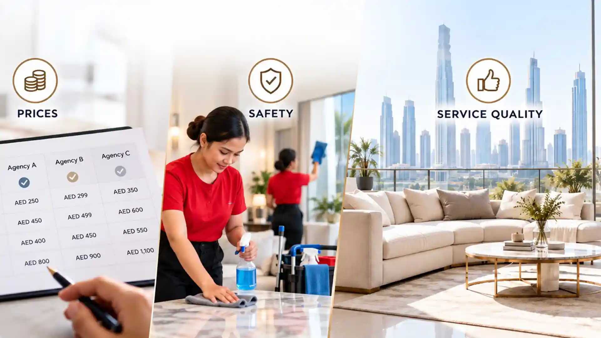 cleaning agencies in dubai